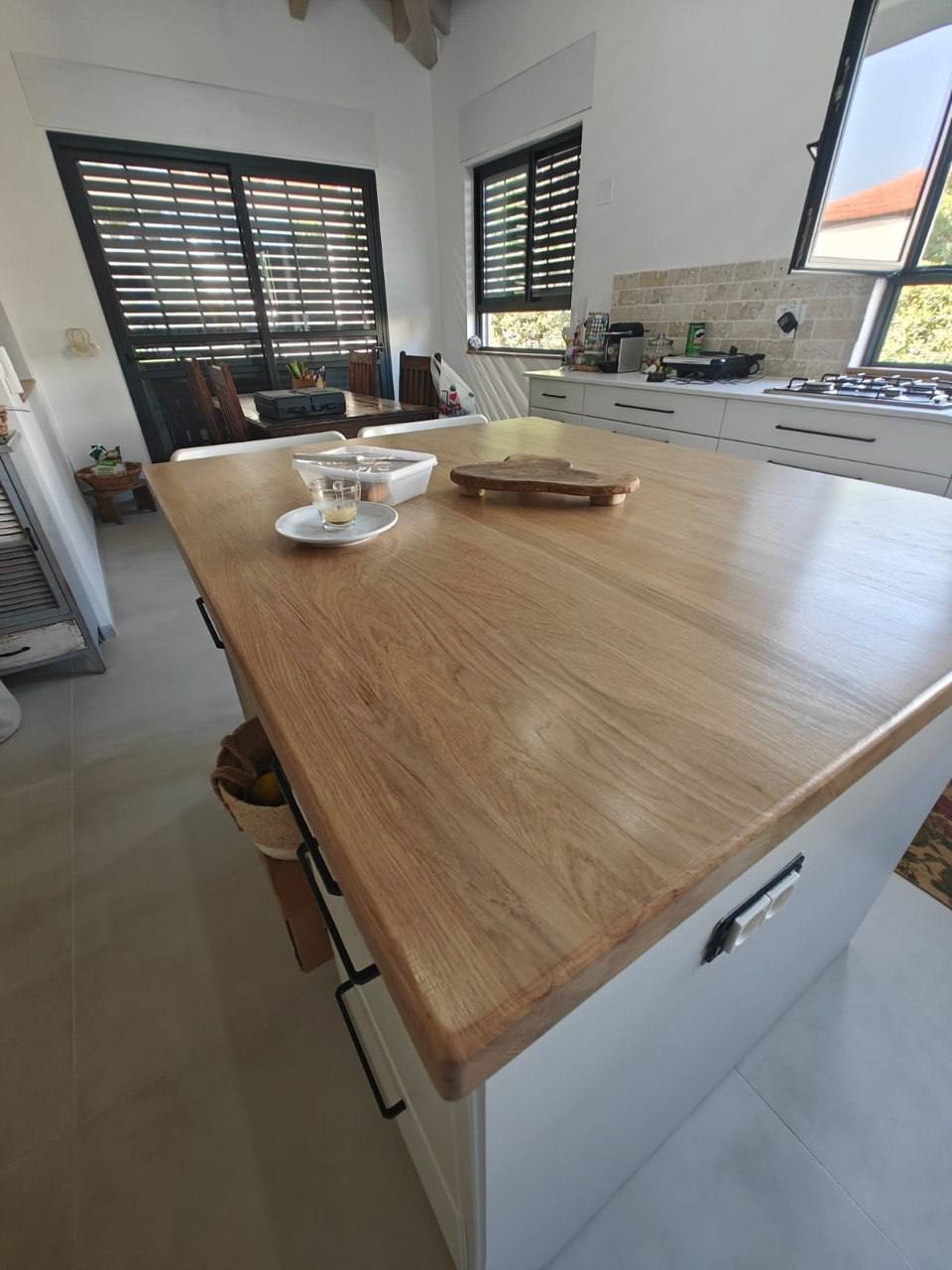 משטח עץ למטבח